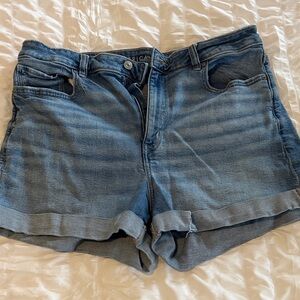 American Eagle Outfitters Women's Classic Blue Jean Shorts